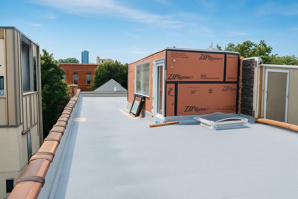 Roof bulkhead construction project update