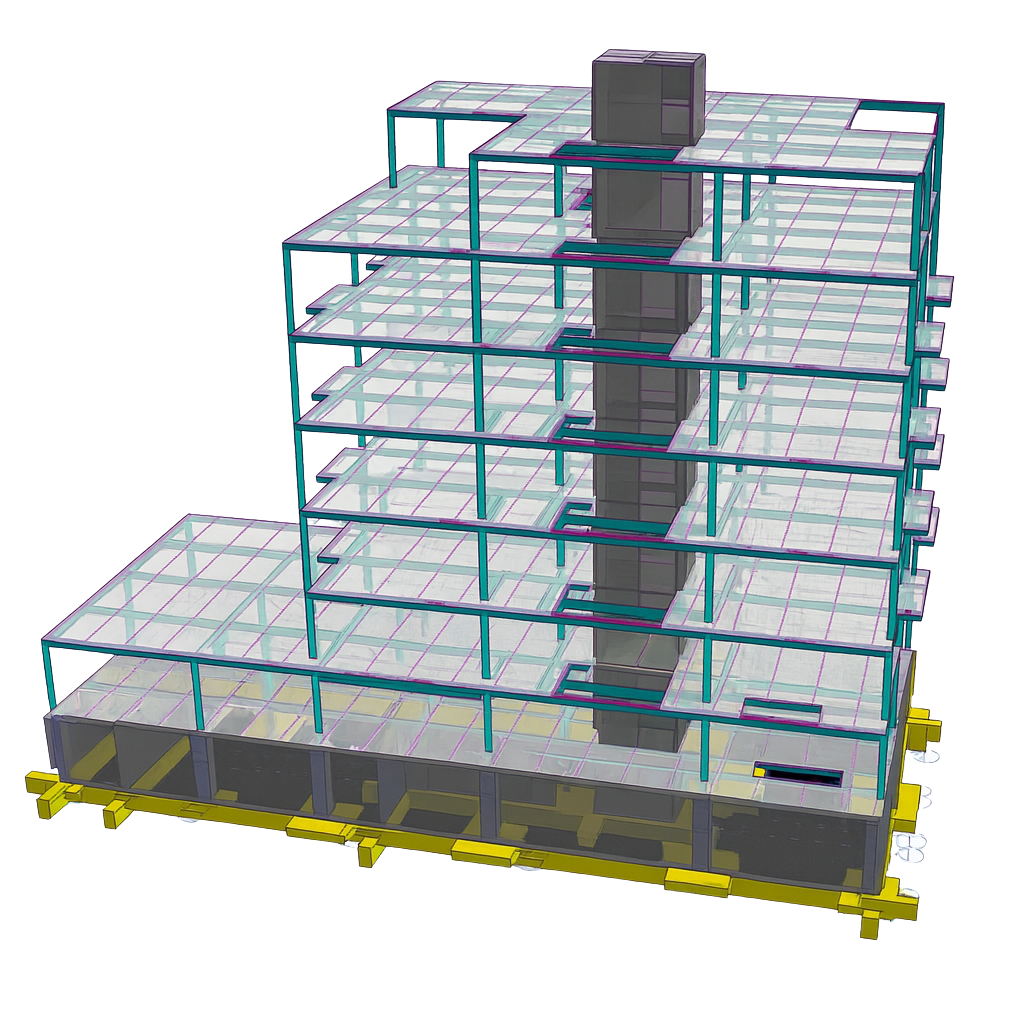 H&Z structural framing model